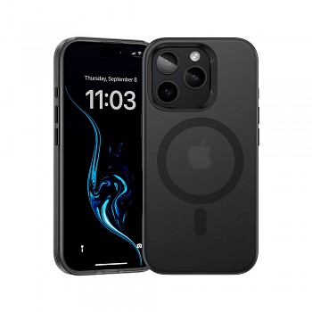 Zadní kryt Benks Magnetic Lucid Armor pro iPhone 16 Pro černý