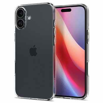 Zadní kryt SPIGEN Liquid Crystal ACS08064 pro iPhone 16 Plus - Crystal Clear