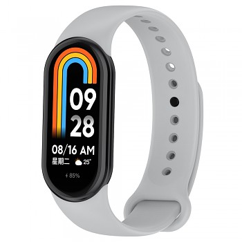 Řemínek pro Xiaomi Mi Band 8 šedý