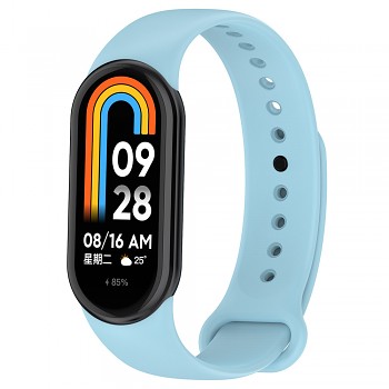 Řemínek pro Xiaomi Mi Band 8 světle modrý