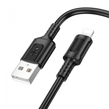 Datový kabel Borofone BX111 Feliz USB-A - USB-C 3A 1 metr černý