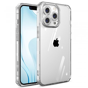 Zadní kryt Antishock pro iPhone 16 průhledný