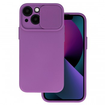 Zadní kryt Camshield Soft na iPhone 16 Pro fialový