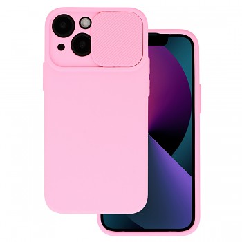 Zadní kryt Camshield Soft na iPhone 16 Pro světle růžový