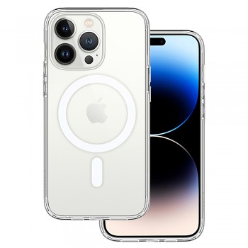 Zadní kryt Acrylic Magsafe pro iPhone 16 transparentní