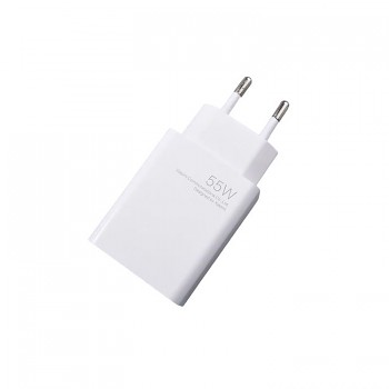 Adaptér Xiaomi MDY-12-EW s funkcí rychlonabíjení 55W bílý (Bulk)