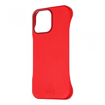 Zadní kryt OBAL:ME LeatherTanga pro Apple iPhone 16 Pro Max Red