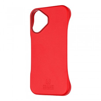 Zadní kryt OBAL:ME LeatherTanga pro Apple iPhone 16 Red