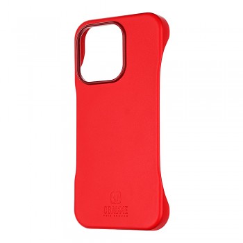 Zadní kryt OBAL:ME LeatherTanga pro Apple iPhone 15 Pro Red