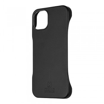 Zadní kryt OBAL:ME LeatherTanga pro Apple iPhone 13 Black