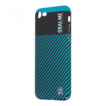 Zadní kryt OBAL:ME Flossy Stripes pro Apple iPhone SE 2020-SE 2022-7-8 Black/Teal