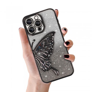 Zadní kryt Tel Protect Butterfly Water pro iPhone 11 černý