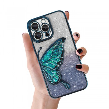 Zadní kryt Tel Protect Butterfly Water pro iPhone 11 modrý