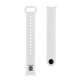 Silikonový řemínek Tactical 847 pro Xiaomi Smart Band 8 White