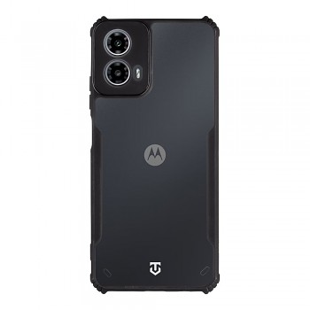 Zadní kryt Tactical Quantum Stealth pro Motorola Moto G34 5G Clear-Black