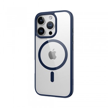 Zadní kryt Rock Guard Series Magnetic pro iPhone 16 Pro clear-blue