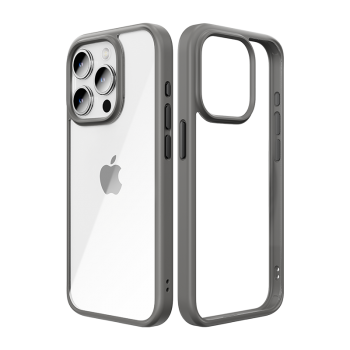 Zadní kryt Rock Guard Series pro iPhone 15 Pro Max clear-grey