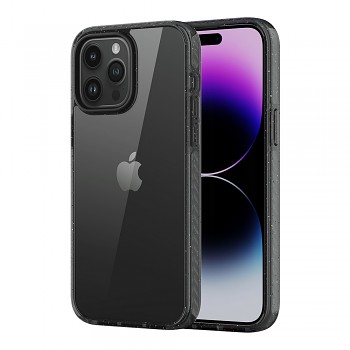 Zadní kryt Rock Crystal Shield Series pro iPhone 14 Pro clear-black