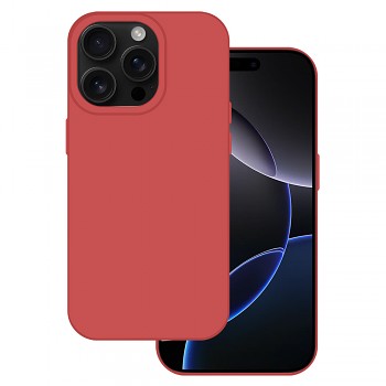 Zadní kryt Tel Protect Silicone Premium pro iPhone 16 coral