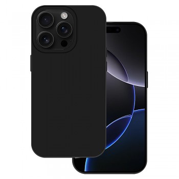 Zadní kryt Tel Protect Silicone Premium pro iPhone 16 black