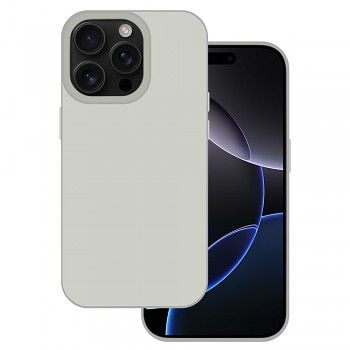 Zadní kryt Tel Protect Silicone Premium pro iPhone 16 titanium