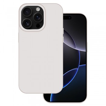 Zadní kryt Tel Protect Silicone Premium pro iPhone 16 Pro Max powder