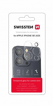 Ochranné sklo Swissten na čočky fotoaparátu pro Apple iPhone 16e