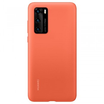 Originální kryt pro Huawei P40 - TPU (51993725) ORANGE