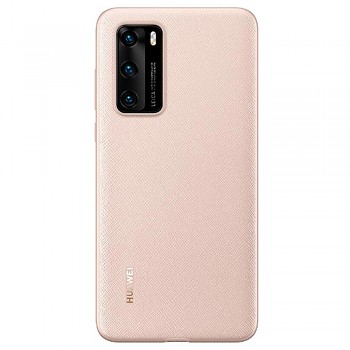 Originální kryt pro Huawei P40 - PU (51993713) PINK