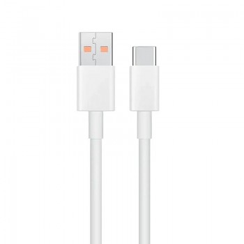 Datový kabel Xiaomi Original USB-C 6A 1m White (Service Pack)