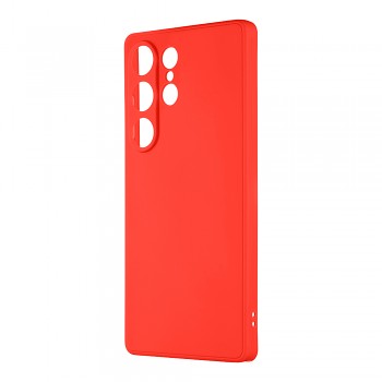 Zadní kryt OBAL:ME Matte TPU pro Samsung Galaxy S25 Ultra Red