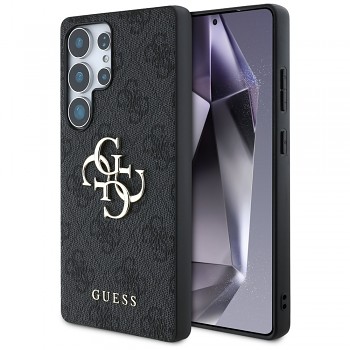 Originální zadní kryt GUESS Big 4G Classic Logo pro Samsung Galaxy S25 Ultra black