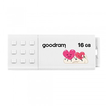 Flash disk GOODRAM UME3 16GB USB 3.2 Gen 1 White Valentine