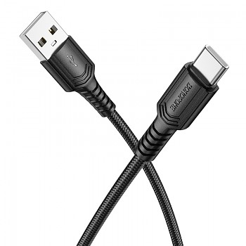 Datový kabel Borofone BX116 Certain USB-A - USB-C 3A 1m černý