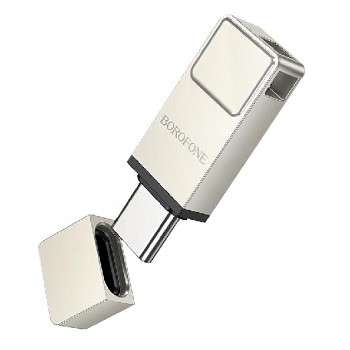 Flash disk Borofone BUD6 Elegance Mini USB 3.0 + USB-C 16GB