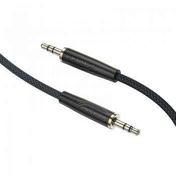 Kabel Borofone BL23 Refinado jack 3,5 mm - jack 3,5 mm 1m černý