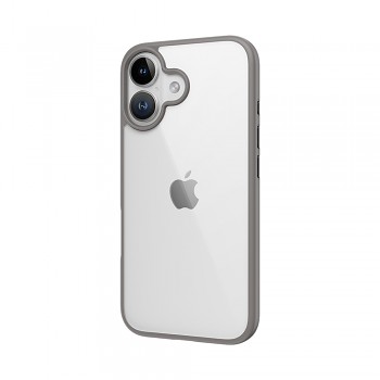 Zadní kryt Rock Guard Series pro iPhone 16 clear-grey