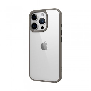 Zadní kryt Rock Guard Series pro iPhone 16 Pro clear-grey