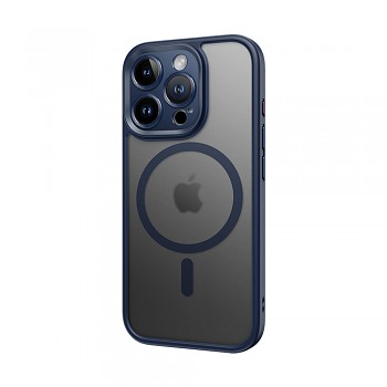 Zadní kryt Rock Guard Touch Matte Series Magnetic pro iPhone 16 Pro modrý