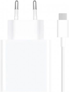 Rychlonabíječka Xiaomi MDY-16-EF s datovým kabelem USB-C 33W bílá