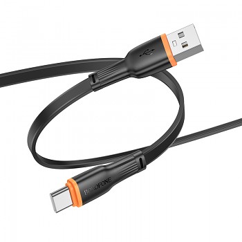 Datový kabel Borofone BX118 Esplendido USB-A - USB-C 3A 1m černý