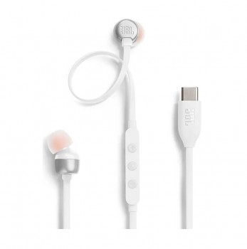 Sluchátka JBL Tune 310C In-Ear USB-C White