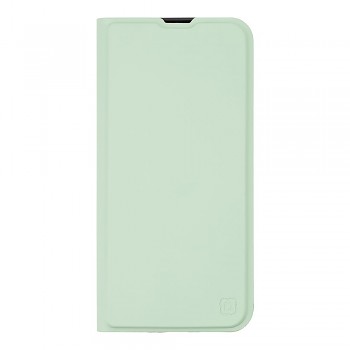 Knížkové pouzdro OBAL:ME SmoothTouch pro Apple iPhone 16e Mint Green