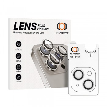 Tvrzené sklo Tel Protect 3D Lens na fotoaparát pro iPhone 11 transparent (2 pcs)