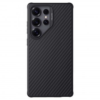 Zadní kryt Nillkin Synthetic Fiber PRO Magnetic pro Samsung Galaxy S25 Ultra Black 