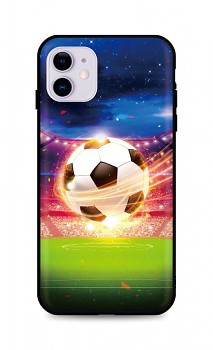 Zadní silikonový kryt DARK na iPhone 11 Football Dream