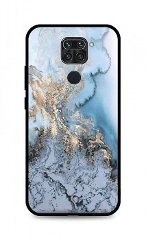 Zadní pevný kryt LUXURY na Xiaomi Redmi Note 9 Marble Blue