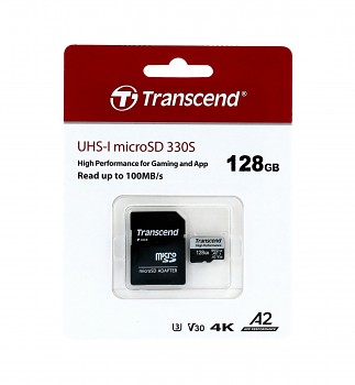 Paměťová karta Transcend High Performance 128GB micro SDXC
