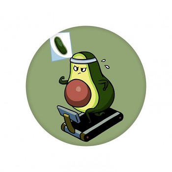 Držák PopSocket Fitness Avocado