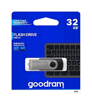 Flash disk GOODRAM UTS2 32GB černo-stříbrný